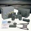 Marine Binoculars 10x50 with Rangefinder Compass for Adults - FMC