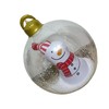 23.6in Inflatable Christmas Balls with LED Giant Light Up Decorated
