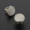 Ravinte Decor 25 Pack Brushed Nickel Cabinet Knobs, 1-3/16 Inch
