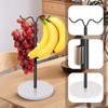 Winmien Double Hooks Standing Banana Holder, Banana Hanger Tree Stand