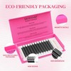 XIUSUZAKI Lash Extensions Double Tips 4D Eyelash Extensions W Shape