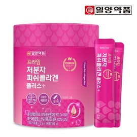 Il Yang Pharm 일양약품 프라임 저분자 피쉬콜라겐 90포 4통(12개월분) / 먹는 엘라스틴 Il Yang Pharmaceutical Prime Low Molecular Fish Collagen 90 Sachets 4 Bottles (12 Months Supply) / Edible Elastin