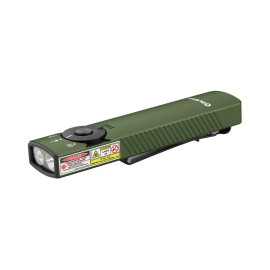OLIGHT Arkfeld Pro 3 in 1 Powerful EDC Flashlight w/ LED Light, UV, Green Laser - OD Green - Class 3R - CW