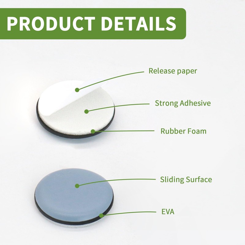 COVERCORNER Kitchen Sliders for Counter - Self Adhesive Small Appliance
