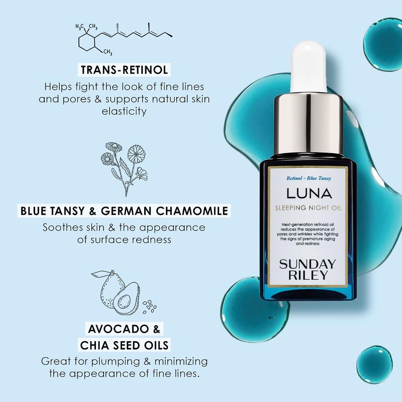 Sunday Riley Luna Sleeping Night Oil, 1.18 fl. oz.