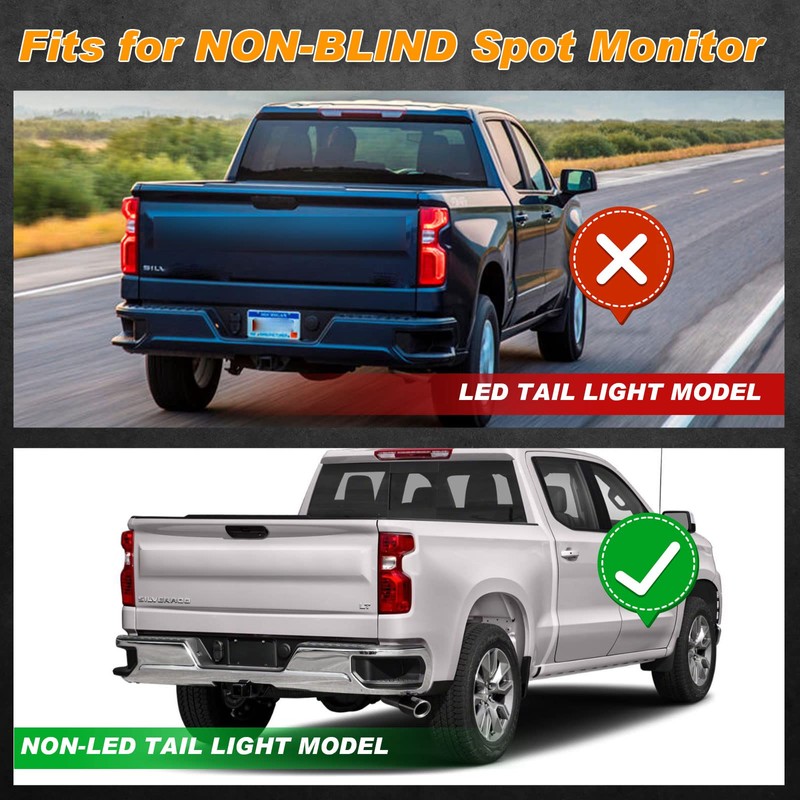 Nakuuly Tail Light Halogen Type Compatible With 2019 2020 2021