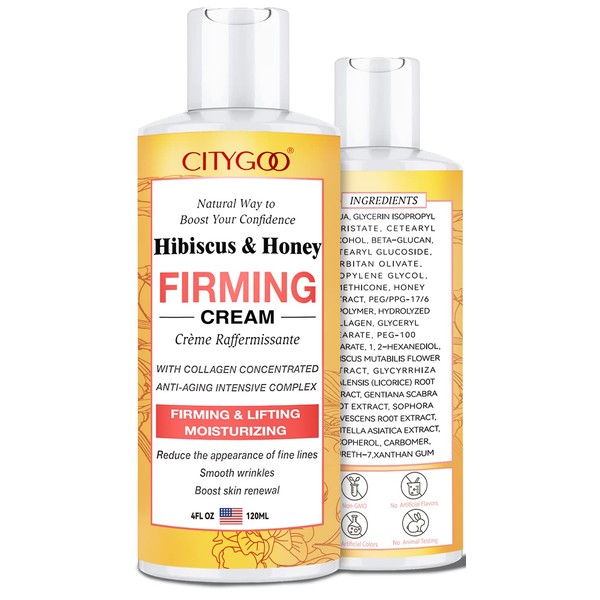 CITYGOO Hibiscus and Honey Firming Cream - Neck Firming Cream