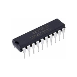 Circuito Integrado Chip IC 74LS373 Flip Flop Latch Tipo D Octal 74373 (2 Piezas)
