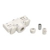 Eutrac 3-Phase busbarnadapter, White incl. Installation Accessory