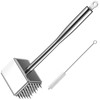 316 Stainless Steel 3in1 Meat Tenderizer Tool, BOMANSI BOMS Heavy