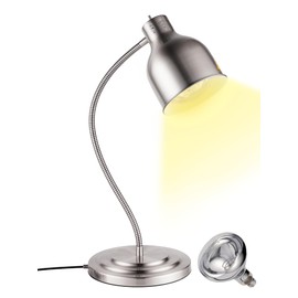 YMJOINMX Stainless Steel Food Heat Lamp Commercial Food Warmer Lamp Food Service Restaurant Retractable Heat Lamp Heating Lamp for Food Warming Restaurant Buffet Home Use Warmer