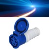 3 Pin Circular Connector IP67 Waterproof Heat Resistance Insulativity Industrial