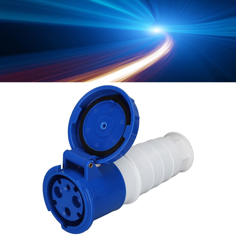3 Pin Circular Connector IP67 Waterproof Heat Resistance Insulativity Industrial