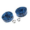 Partuto 2 Pcs Universal Bike Handlebar Tape - Foam Blue