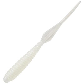 HARIMITSU Worm Booty Shake 2.5" Pearl White #08 MBW05 Lure