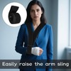Grosion Shoulder Sling,Adjustable Sling for Arm Support,Arm Sling for Elbow