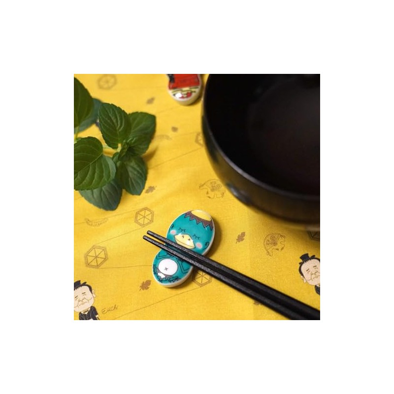 Tubbies Chopsticks Rest Kutani Ware Alps Girl Heidi/Heidi, 1 Piece