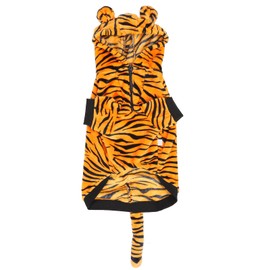 Pet Warm Clothes Cute Tiger Stripes Prevents Hair Loss Dog Winter Clothing for Medium and Large Dogs 8XL