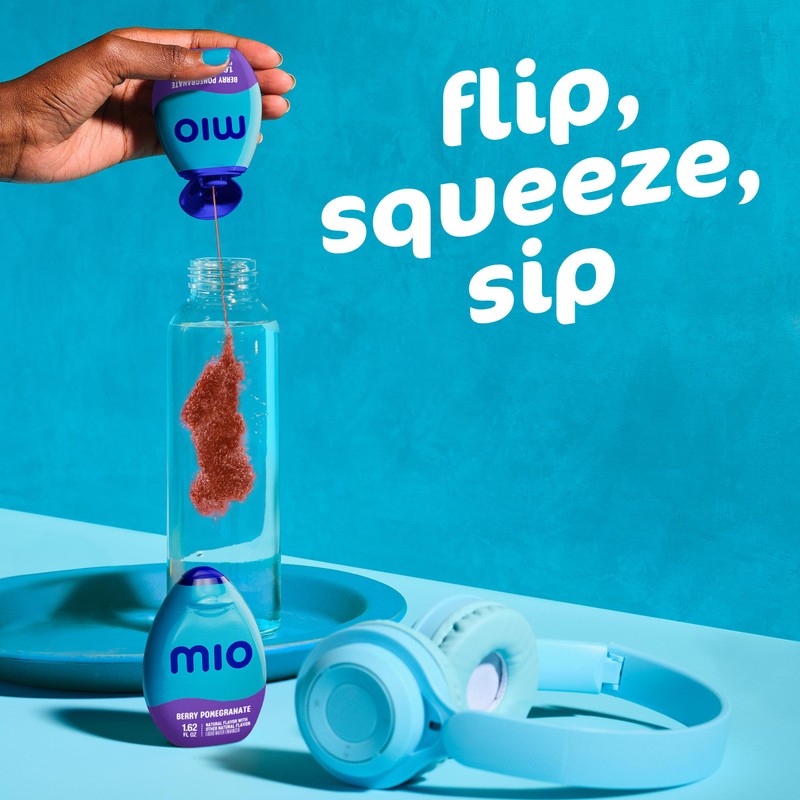 Mio Liquid Water Enhancer, Berry Pomegranate, 1.62 OZ, (Pack of