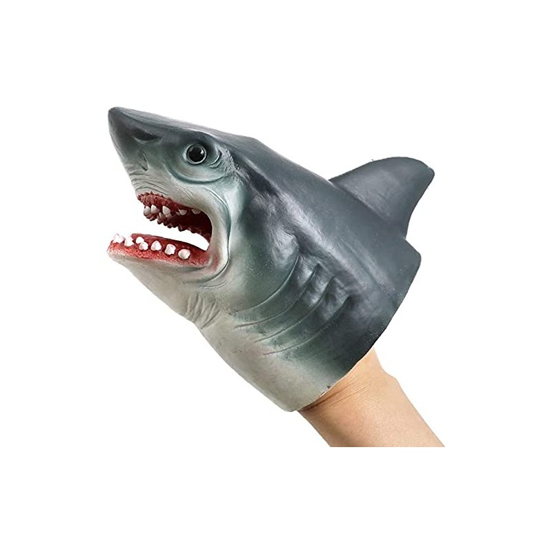Shark Hand Puppet Animal Super Realistic Hand Puppet Animal Head