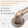Rebala Wall Handrail 10FT,Industrial Staircase Railing 1.25 Inch Tube Diameter,Galvanized