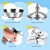 GearRoot Ice Cream Bowls Stainless Steel Dessert Cups, 2 Pack