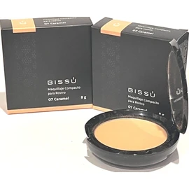 BISSÚ BISSU POWDER SEMI MATTE (MAQUILLAJE COMPACTO)  07 CARAMEL   8G  2 PACK