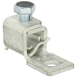 Burndy KPA28 Scrulug, 1/0 Str. - 4/0 Str. Wire Range, 0.97" Width, 2.29" Length, 1.12" Height, 250 lbs Recommended Tightening Torque