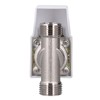 G1/2 Water Inlet Solenoid Valve Anti Backflow Removable Filter Screen