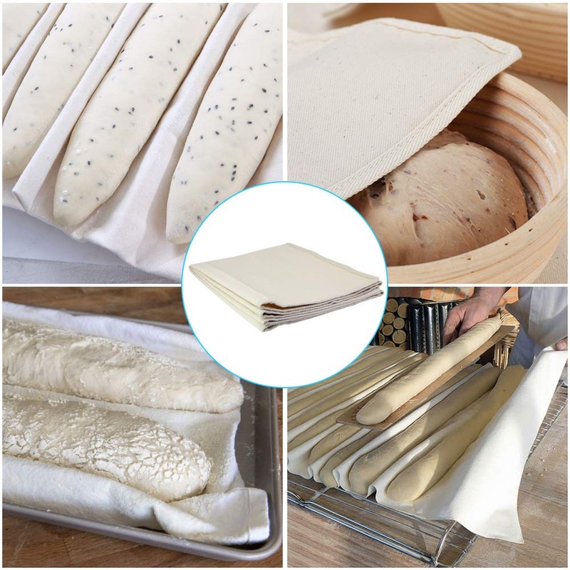 KLYNGTSK 90 x 60 cm Fermentation Cloth Proofing Cloth Baking