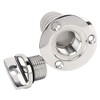 Garboard Drain Plug,316 Stainless Steel Oval Garboard Drain Plug Vent