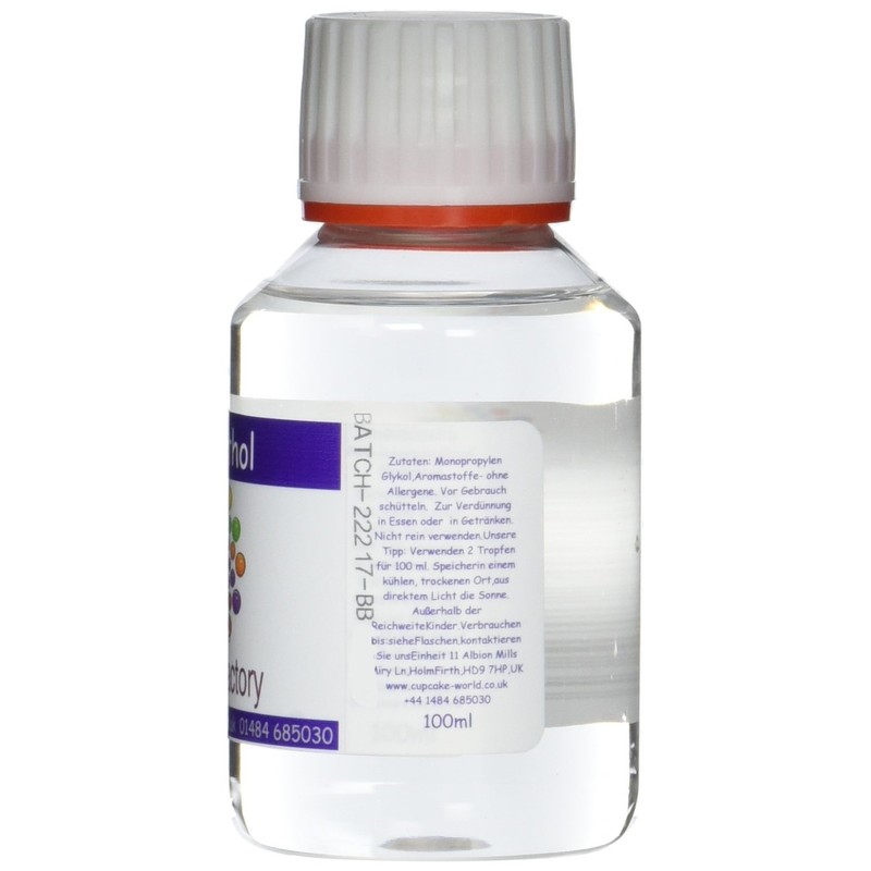 Flavour Factory Intense Food Flavouring, Menthol, 100 ml