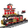 LEYI Classic Train Building Blocks Toys 583 Pieces STEM Learning