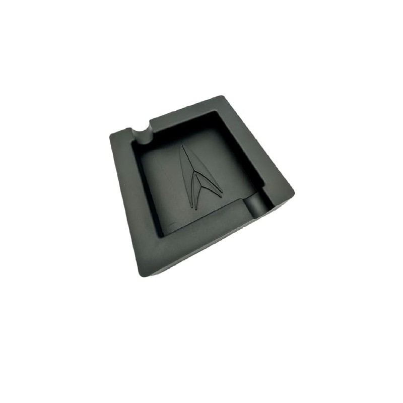 7" Lotus Armstrong Two Cigar Rest Cigar Ashtray Unbreakable Silicone