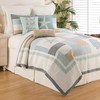 C&F Home Driftwood Shores King 3 Piece Quilt Set Summer