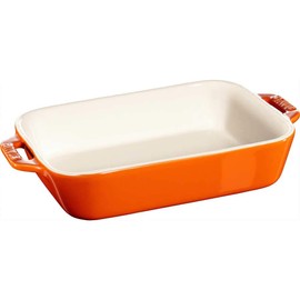 Rectangular Oven Dish Orange 20 X 16