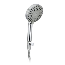 MODONA Water-Saver Flow Control and Shut OFF Valve, Made of SOLID BRASS with BRASS Handle for Hand Shower, Shower Head, and Bidet Sprayer – Polished Chrome - 5 YEAR Warrantee