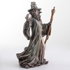 Veronese Design 8 1/8 Inch Wizard Holding Crystal Ball and