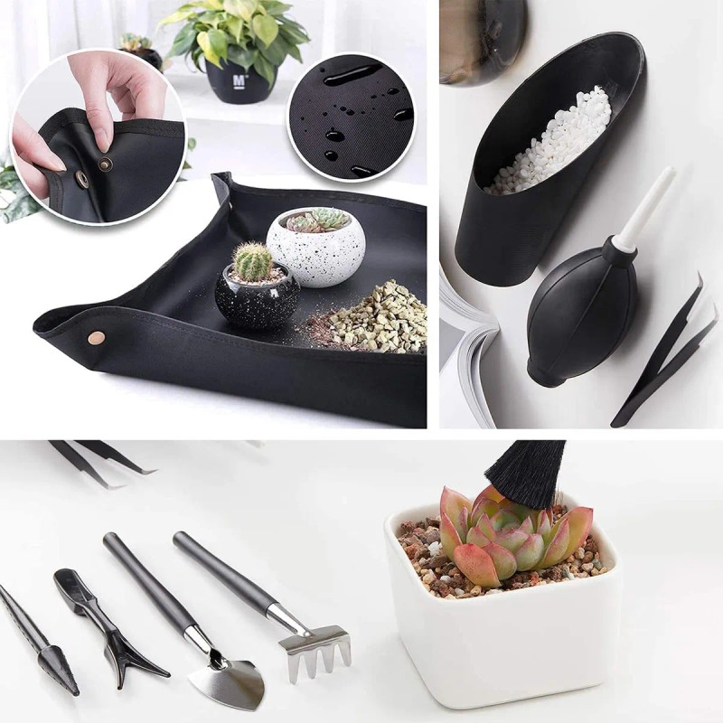 Herramientas Jardn Para Suculenta Con Tijeras De Podar 22pc