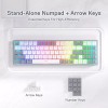 Redragon K628 Pollux 75% Wired RGB Gaming Keyboard, 78 Keys,