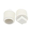 ZUDKSUY 1/2" NPT Male PVC Cleanout Plug, 20Pcs Threaded Pipe