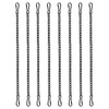8 Pcs 20 Inch Stained Glass Window Hanging Chain -