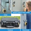 Gym Locker Padlock eLinkSmart Fingerprint Padlock with 1000+ App User