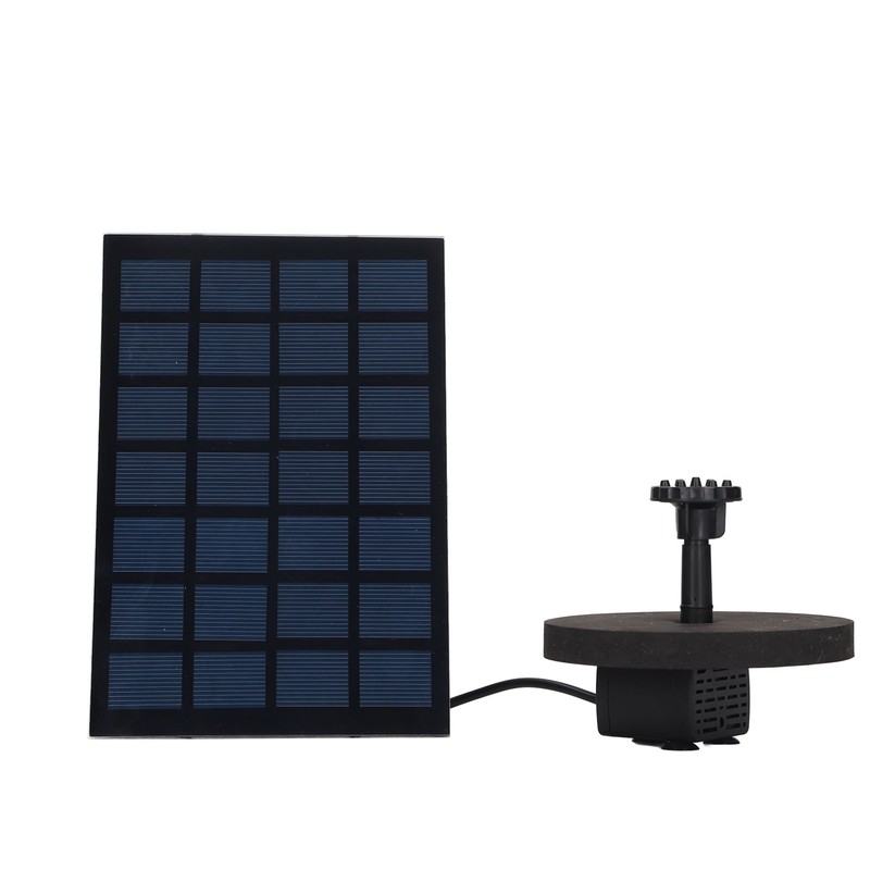 Solar Fountain Pump Direct Drive 6 Nozzles Low Power Consumption