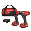 CRAFTSMAN V20 MAX Cordless Drill and Impact Driver, Power Tool