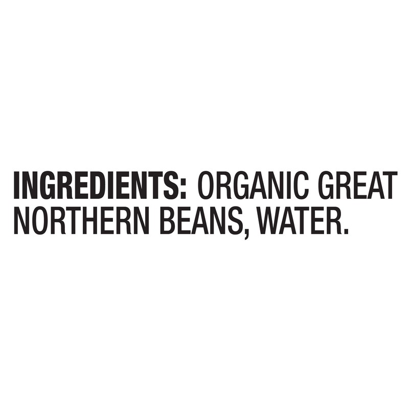 Westbrae Natural Organic Great Northern Beans, No Salt Added, 15