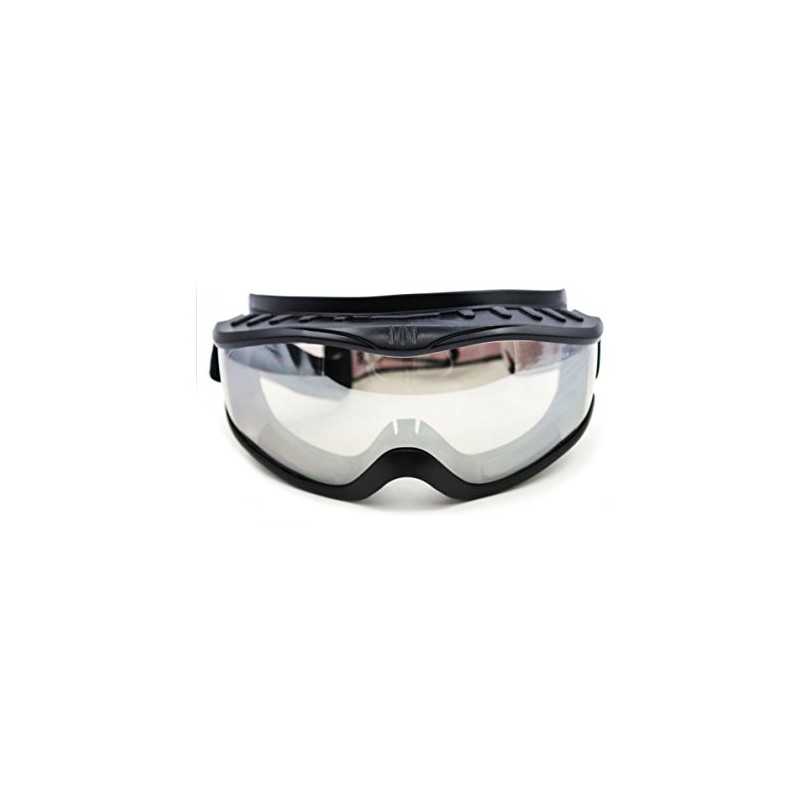 Optional life 'Fit Over Glasses' Anti-fog Riding Goggles (Black Frame