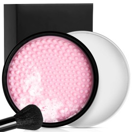 AOOWU Brush Cleansing Balm, Makeup Brush Clean Set, Solid Soap Cleanser for Makeup Brush Care, Easy to Clean Blenders Brushes Shampoo, Removes Shadow Color Cosmetic Colors for Daily Use Travel Set