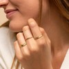 Gokeey Gold Rings for Women, 14K Gold Stacking Rings for