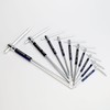 JIOGOWISE 10PCS Metric 3-Way T-type Hex Wrench Set,T-handle Sliding Top
